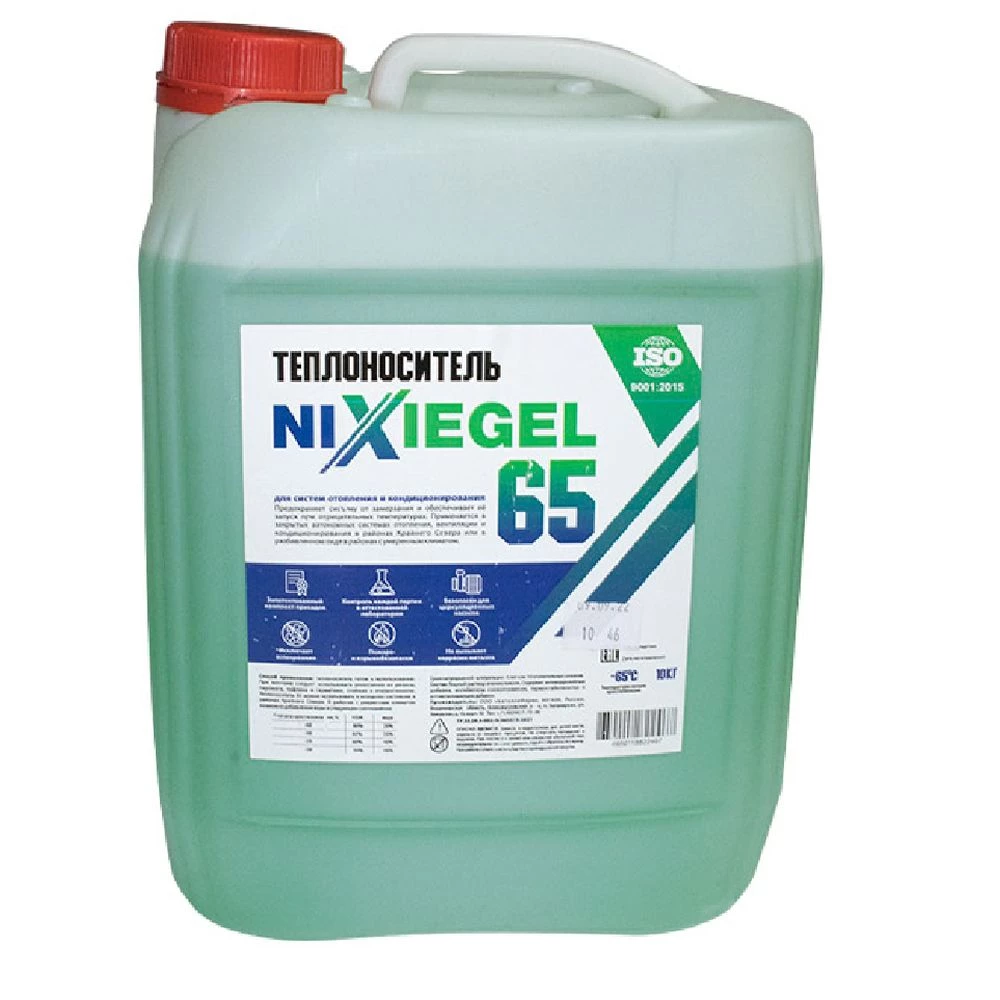 Теплоноситель (антифриз) DIXIS Nixiegel 65 этиленгликоль (-65°C) 50 кг Теплоноситель (антифриз) DIXIS Nixiegel 65 этиленгликоль (-65°C) 50 кг