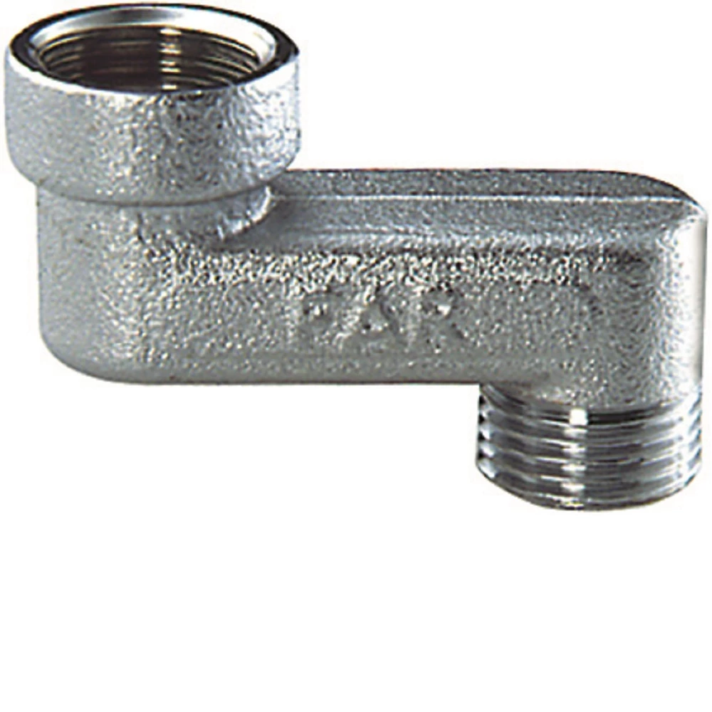 Эксцентрик латунный FAR FC 5560 3/4″x3/4″ Ду20x20 Ру10 Длина – 6 см, НР-ВР хромированный