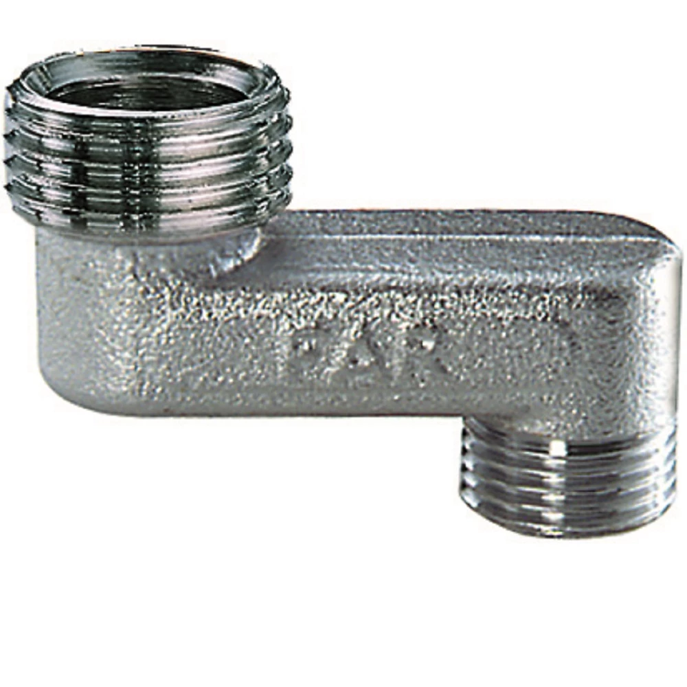 Эксцентрик латунный FAR FC 5563 3/4″x1/2″ Ду20x15 Ру10 Длина – 1 см, НР-НР хромированный
