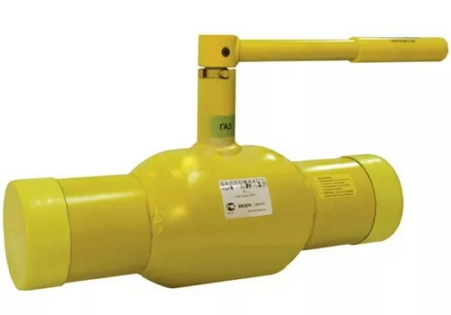 Кран шаровой Broen Ballomax КШГ 70.102.025 Ду25 Ру16 ГАЗ стандартнопроходной, двухходовой, сталь 09Г2С, уплотнение - PTFE, под приварку, ручка-рычаг, Траб=-40/+80℃