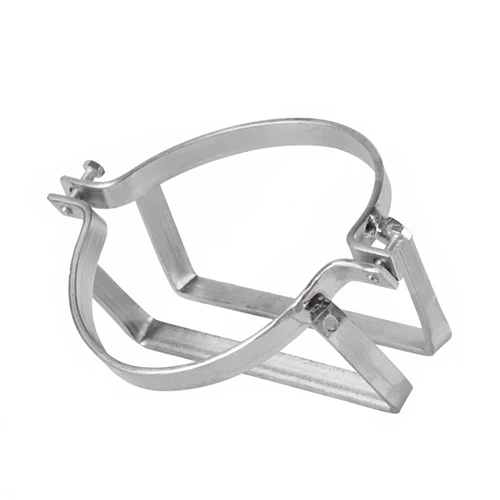 Хомут стальной Ostendorf Skolan Safe Дн125, на заглушку страховочный, для бесшумной канализации