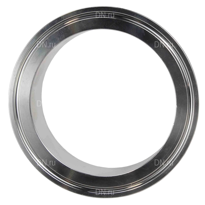 Штуцер CLAMP UC-31-W-119 Ду100 Ру10, корпус - нержавеющая сталь 304, присоединение - под приварку